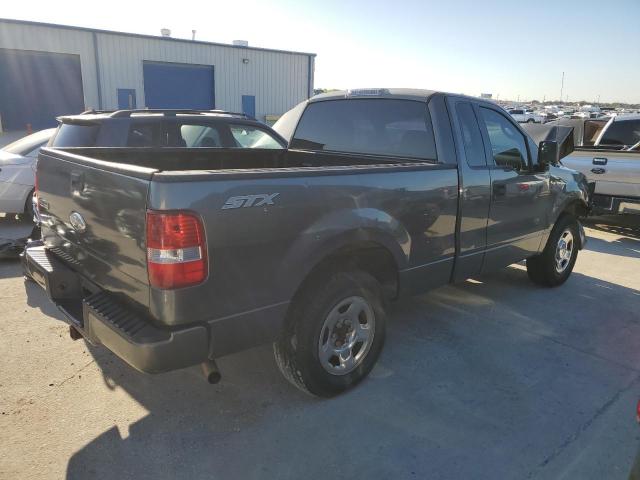 1FTRF12296NA41779 - 2006 FORD F150 Темно-сірий фото 3