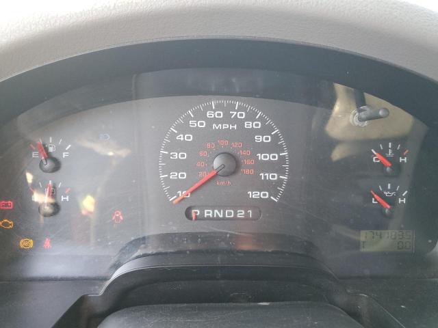 1FTRF12296NA41779 - 2006 FORD F150 Темно-сірий фото 9