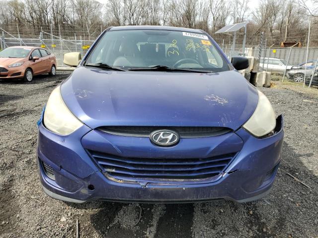 KM8JT3AC2AU013313 - 2010 HYUNDAI TUCSON GLS BLUE photo 5