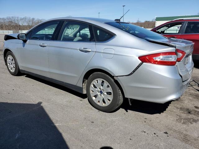 1FA6P0G79E5365253 - 2014 FORD FUSION S SILVER photo 2