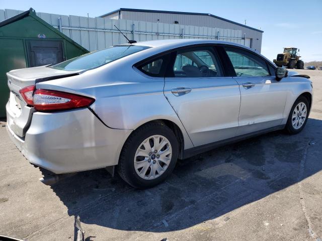 1FA6P0G79E5365253 - 2014 FORD FUSION S SILVER photo 3