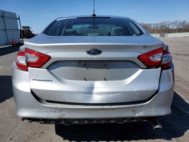 1FA6P0G79E5365253 - 2014 FORD FUSION S SILVER photo 6