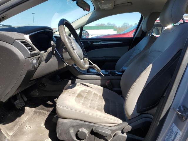 1FA6P0G79E5365253 - 2014 FORD FUSION S SILVER photo 7