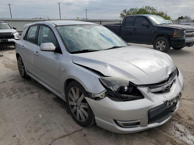 JM1BK34L471754211 - 2007 MAZDA SPEED 3 SILVER photo 4