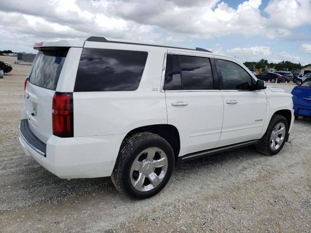 1GNSCCKC1FR295551 - 2015 CHEVROLET TAHOE C1500 LTZ WHITE photo 3