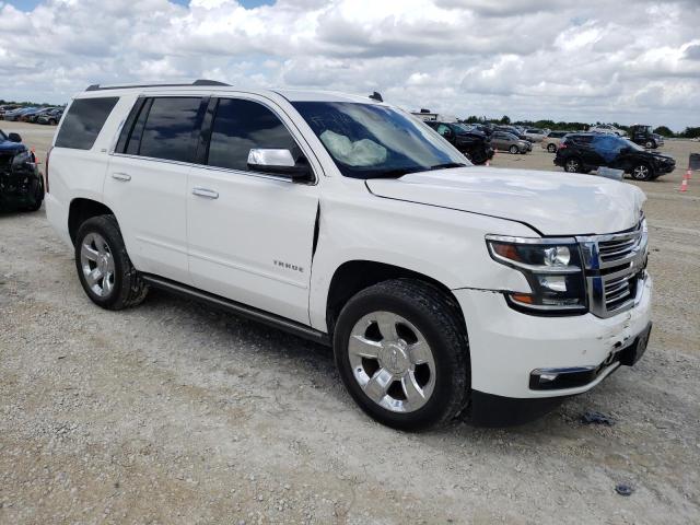 1GNSCCKC1FR295551 - 2015 CHEVROLET TAHOE C1500 LTZ WHITE photo 4