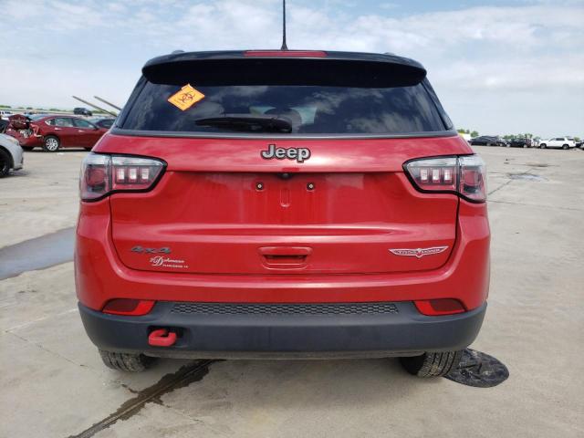 3C4NJDDB9KT799806 - 2019 JEEP COMPASS TRAILHAWK RED photo 6