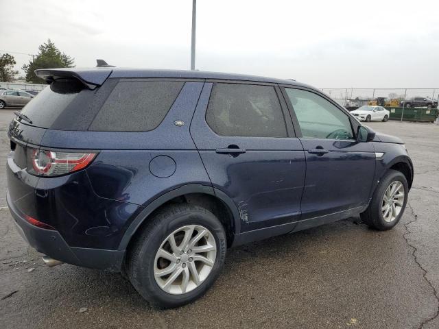 SALCR2BG0GH604192 - 2016 LAND ROVER DISCOVERY HSE BLUE photo 3