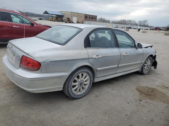 KMHWF35H83A895336 - 2003 HYUNDAI SONATA GLS SILVER photo 3