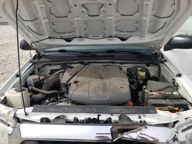 5TFJU4GN0FX072477 - 2015 TOYOTA TACOMA DOUBLE CAB PRERUNNER WHITE photo 11