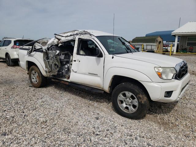 5TFJU4GN0FX072477 - 2015 TOYOTA TACOMA DOUBLE CAB PRERUNNER WHITE photo 4