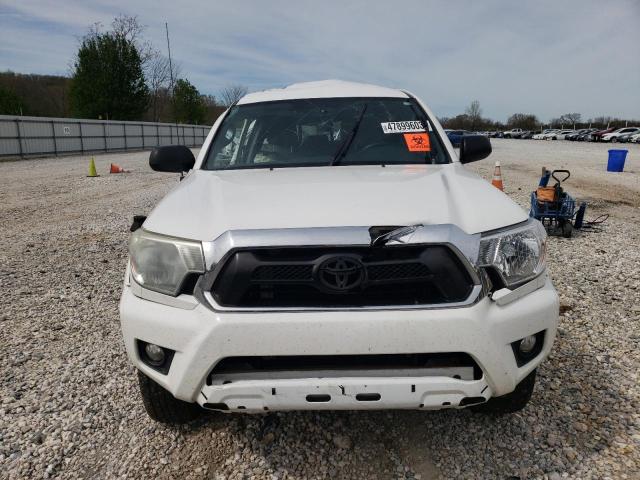 5TFJU4GN0FX072477 - 2015 TOYOTA TACOMA DOUBLE CAB PRERUNNER WHITE photo 5