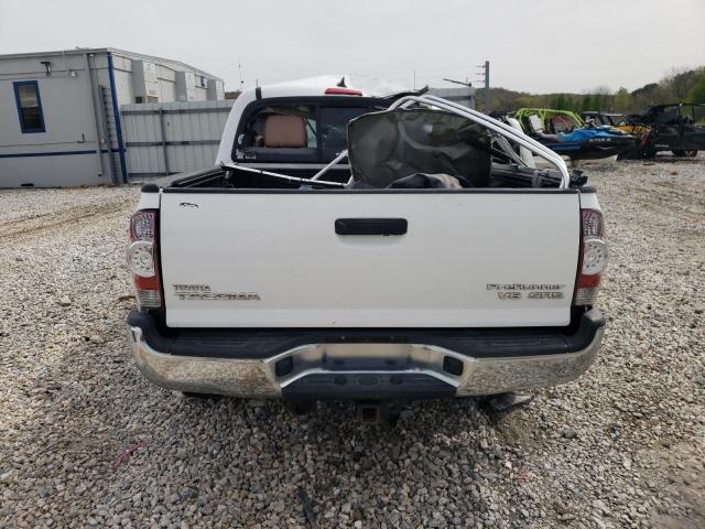 5TFJU4GN0FX072477 - 2015 TOYOTA TACOMA DOUBLE CAB PRERUNNER WHITE photo 6