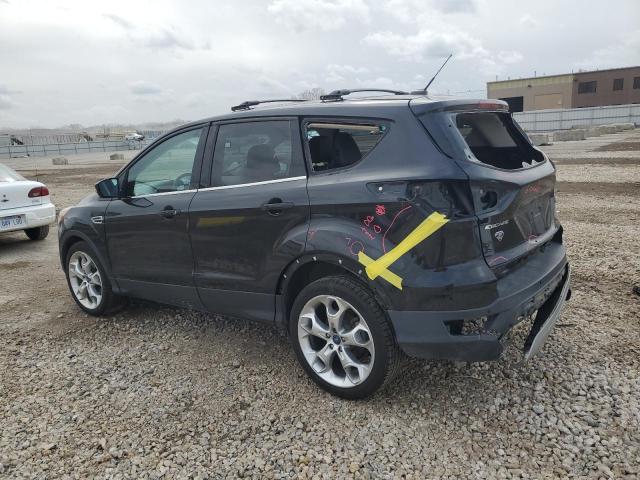 1FMCU0J95DUC93385 - 2013 FORD ESCAPE TITANIUM BLACK photo 2