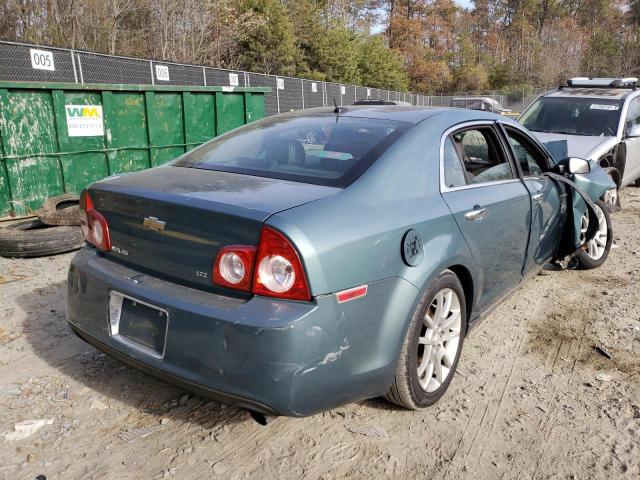 1G1ZK57729F162054 - 2009 CHEVROLET MALIBU LTZ ტალღისფერი ფოტო 4