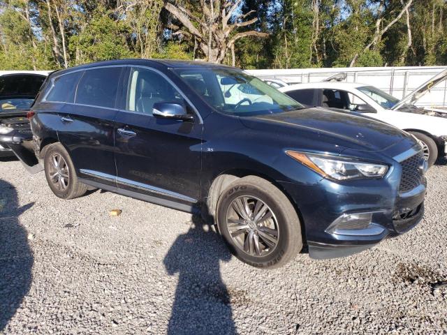 5N1DL0MM0KC528978 - 2019 INFINITI QX60 LUXE BLUE photo 4