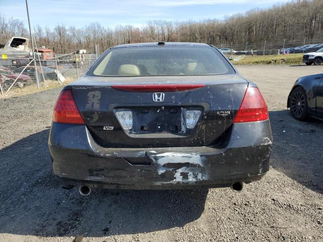 1HGCM665X6A004259 - 2006 HONDA ACCORD EX BLACK photo 6