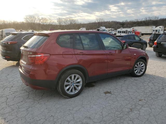 5UXWX9C55D0A29955 - 2013 BMW X3 XDRIVE28I RED photo 3