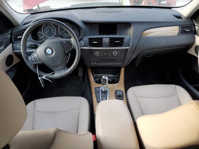 5UXWX9C55D0A29955 - 2013 BMW X3 XDRIVE28I RED photo 8