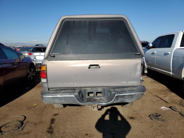 5TBBT4410YS080816 - 2000 TOYOTA TUNDRA ACCESS CAB თაფლისფერი ფოტო 6
