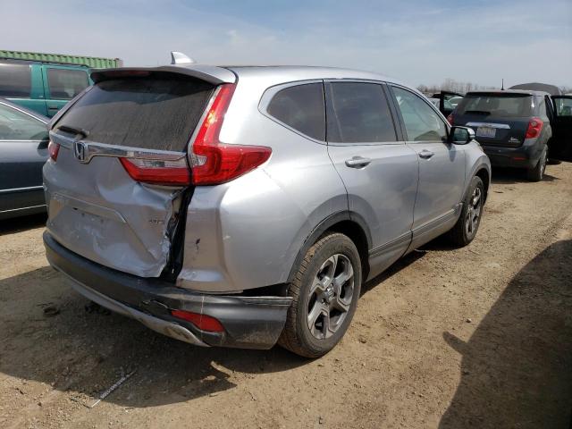 5J6RW2H80HL072087 - 2017 HONDA CR-V EXL SILVER photo 3