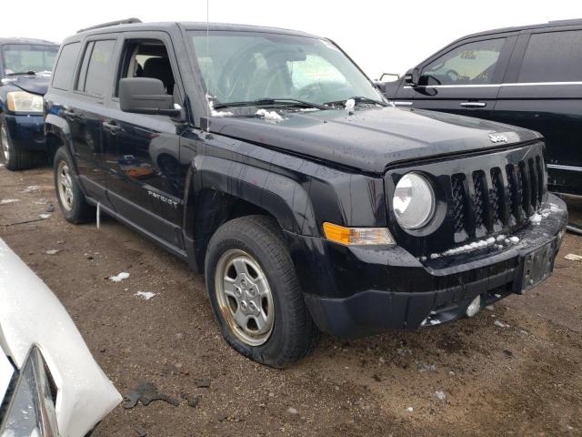 1C4NJRBB1ED879353 - 2014 JEEP PATRIOT SPORT BLACK photo 4