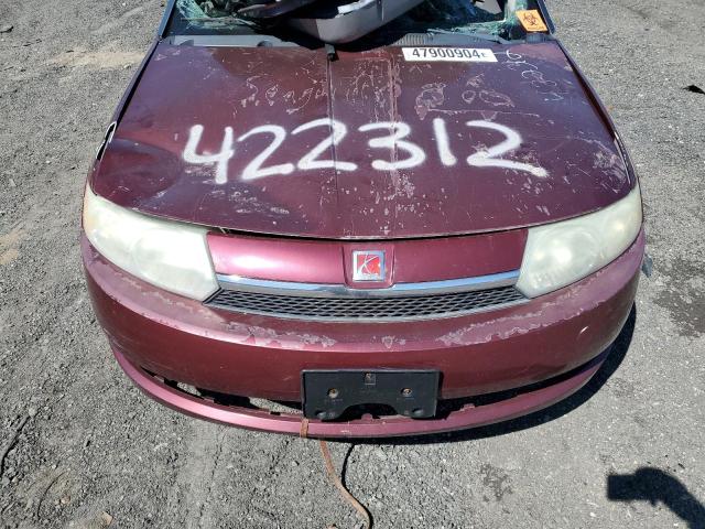 1G8AJ52F23Z104094 - 2003 SATURN ION LEVEL 2 勃艮第红 照片 11