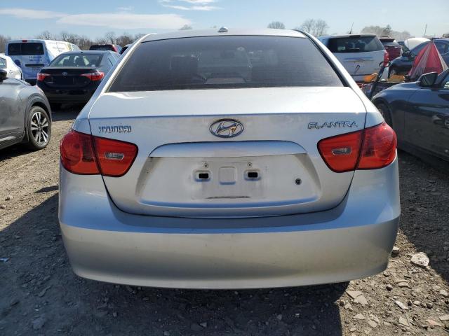 KMHDU46D87U205944 - 2007 HYUNDAI ELANTRA GLS SILVER photo 6