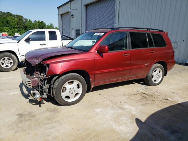 JTEDP21A560121675 - 2006 TOYOTA HIGHLANDER LIMITED BURGUNDY photo 1