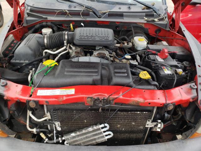 1D7HG38K64S574219 - 2004 DODGE DAKOTA QUAD SPORT RED photo 11