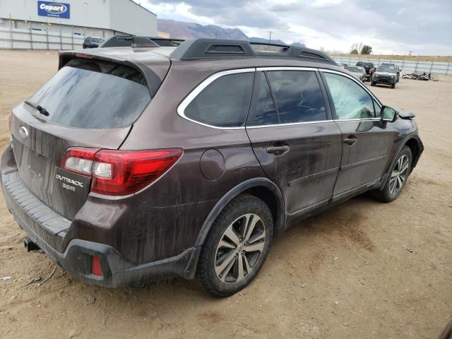 4S4BSENC6K3350992 - 2019 SUBARU OUTBACK 3.6R LIMITED BROWN photo 3