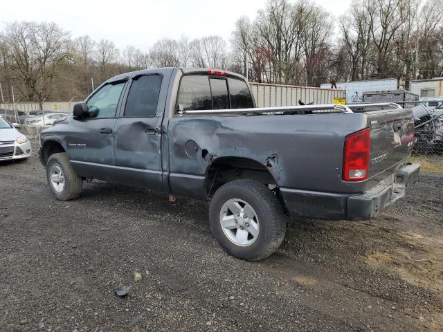 1D7HU18N72J174695 - 2002 DODGE RAM 1500 GRAY photo 2