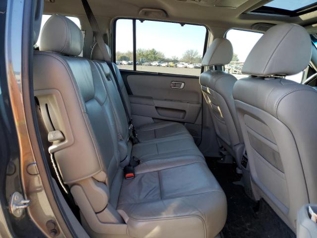 5FNYF4H97BB102038 - 2011 HONDA PILOT TOURING GRAY photo 10