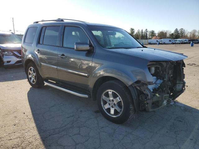 5FNYF4H97BB102038 - 2011 HONDA PILOT TOURING GRAY photo 4