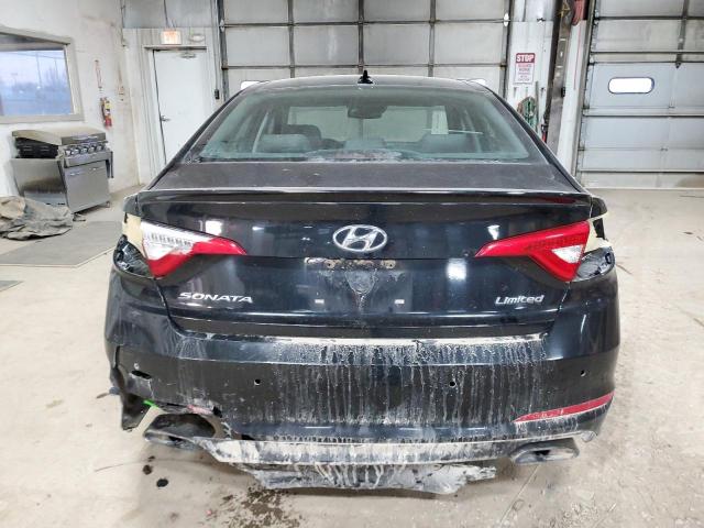 5NPE34AF1FH038226 - 2015 HYUNDAI SONATA SPORT BLACK photo 6