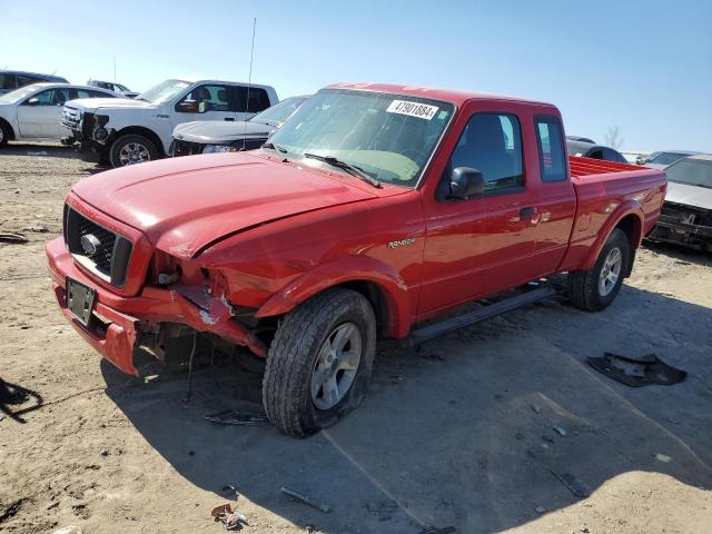 1FTYR15E25PA26391 - 2005 FORD RANGER SUPER CAB RED photo 1