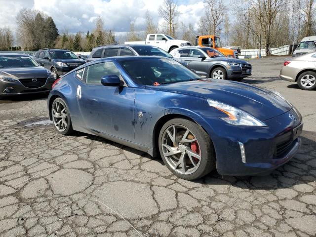 JN1AZ4EH7FM442035 - 2015 NISSAN 370Z BASE BLUE photo 4