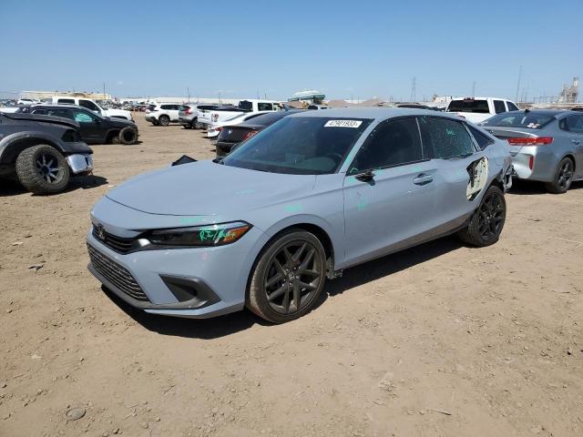 2HGFE2F5XNH577018 - 2022 HONDA CIVIC SPORT 灰色 照片 1