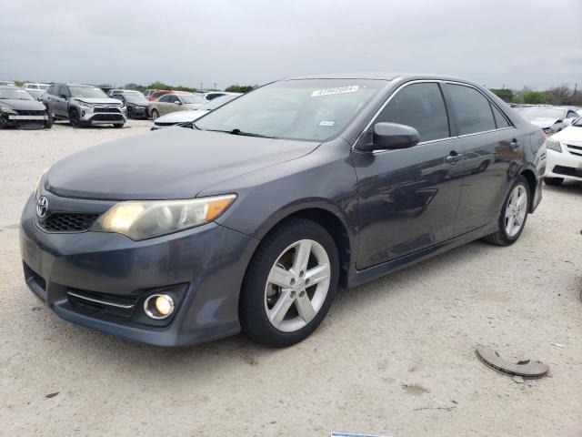 4T1BF1FK1DU671807 - 2013 TOYOTA CAMRY L GRAY photo 1