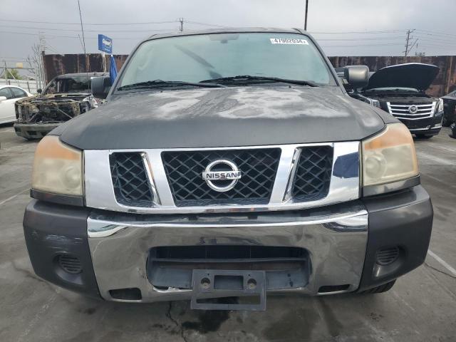 1N6AA0FK4AN313984 - 2010 NISSAN TITAN XE GRAY photo 5