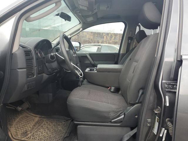 1N6AA0FK4AN313984 - 2010 NISSAN TITAN XE GRAY photo 7