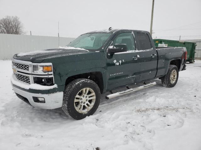 1GCVKREC7FZ227861 - 2015 CHEVROLET SILVERADO K1500 LT GREEN photo 1