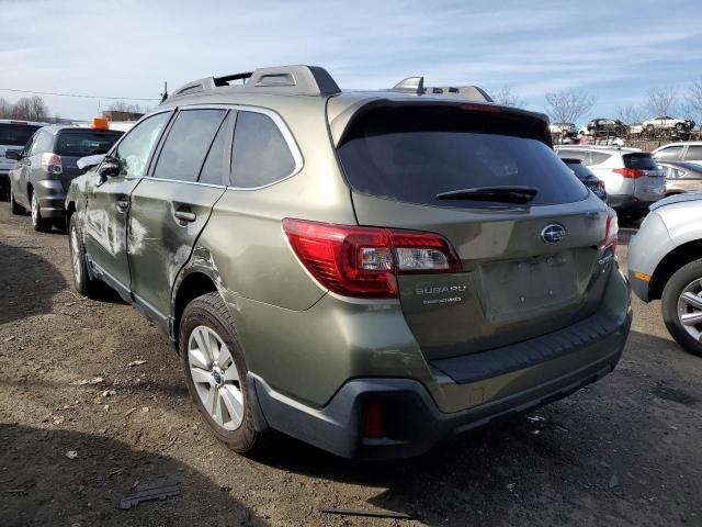 4S4BSAFC3K3259105 - 2019 SUBARU OUTBACK 2.5I PREMIUM GREEN photo 2