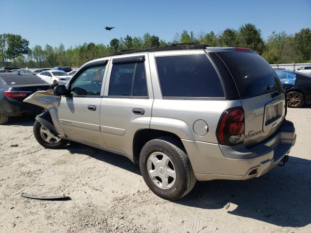 1GNDS13S322504894 - 2002 CHEVROLET TRAIL BLAZ TAN photo 2