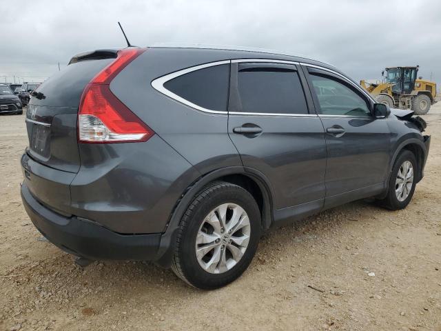 2HKRM3H70DH513983 - 2013 HONDA CR-V EXL GRAY photo 3