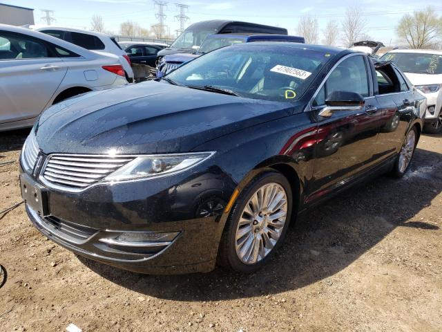 3LN6L2G96GR618835 - 2016 LINCOLN MKZ BLACK photo 1