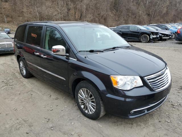2C4RC1CG8ER417926 - 2014 CHRYSLER TOWN AND C TOURING L CHARCOAL photo 4