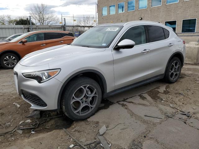 ZASPAKANXK7C57511 - 2019 ALFA ROMEO STELVIO SILVER photo 1