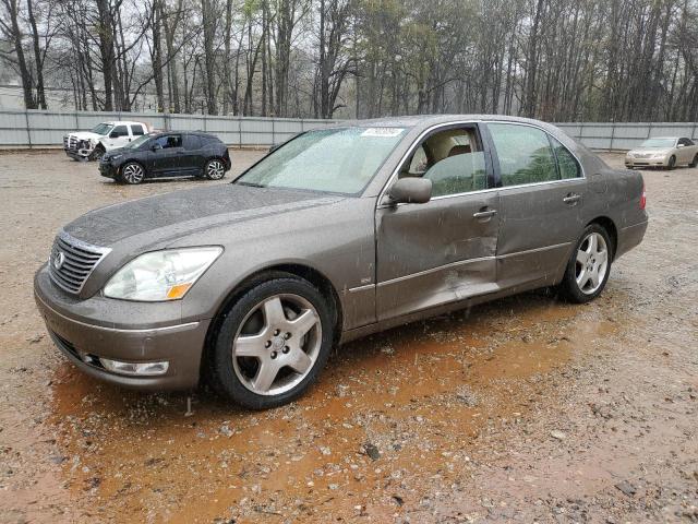 JTHBN36F140160965 - 2004 LEXUS LS 430 GRAY photo 1