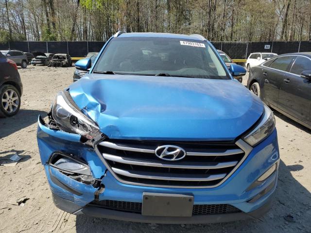 KM8J3CA43HU457643 - 2017 HYUNDAI TUCSON LIMITED BLUE photo 5